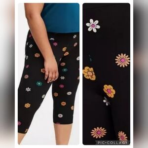 🆕️🌼🌸 DAISY CHAIN FLORAL CAPRI  LEGGING🌸🌼